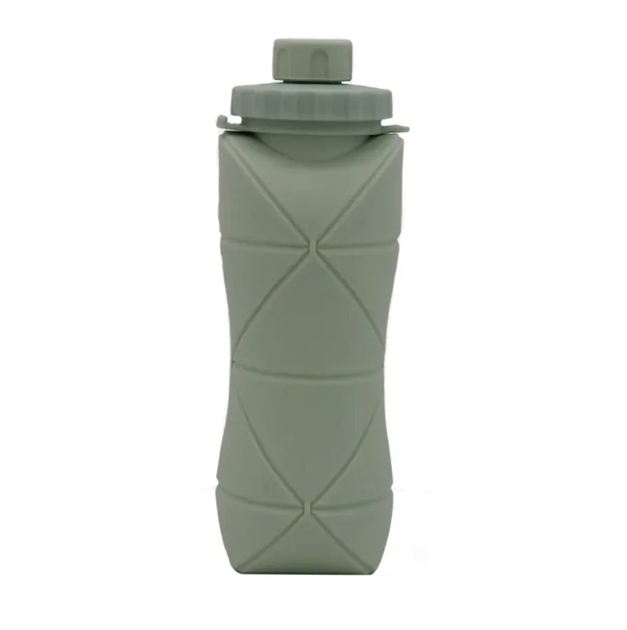 Collapsible Silicone Sports Water Bottle