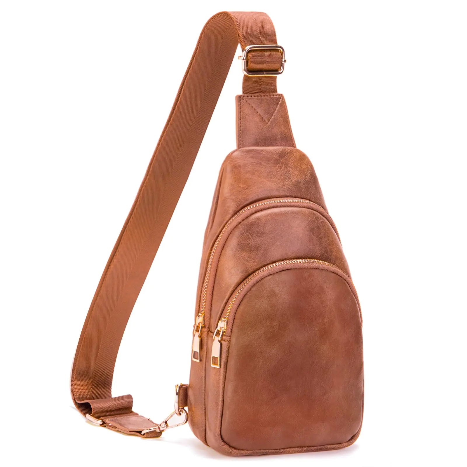 Viverte Women's Vegan Leather Sling Bag