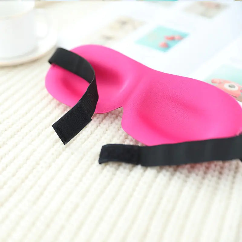 3D Multi-Color Sleep Eye Mask for Office & Travel