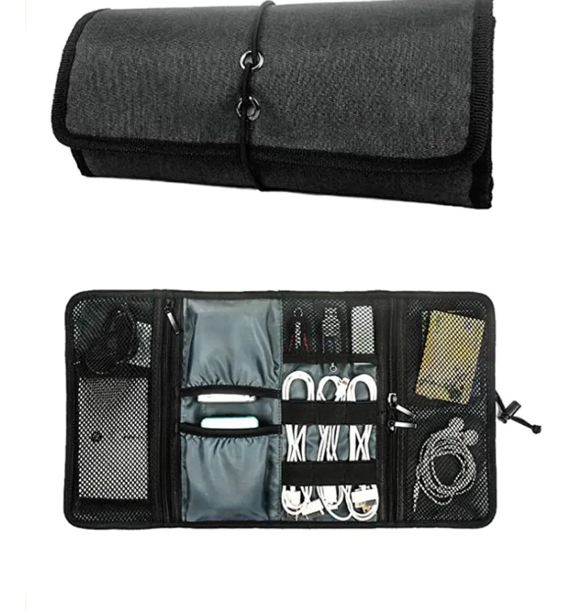Charger Organizer Bag - Shockproof Digital Travel Case