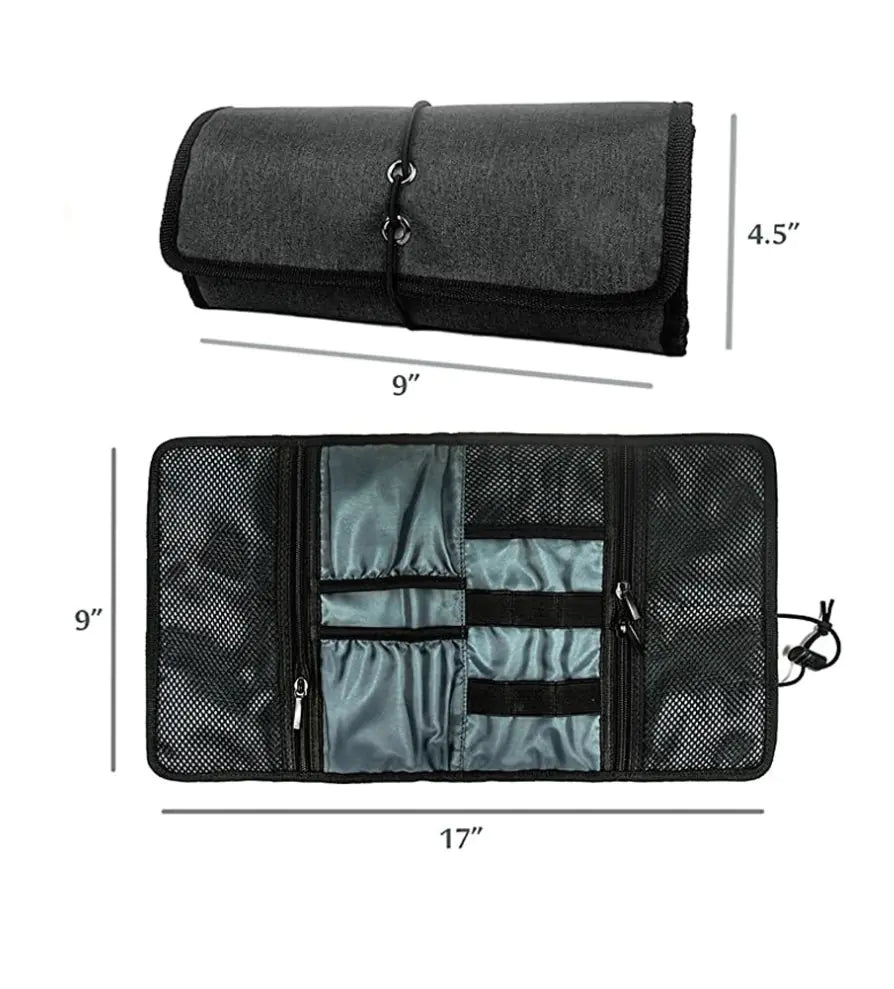 Charger Organizer Bag - Shockproof Digital Travel Case