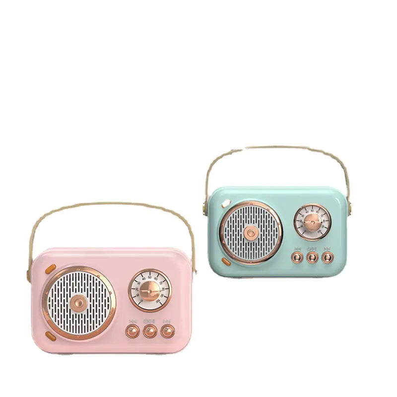 Mini Bluetooth Karaoke Microphone Speaker Gift