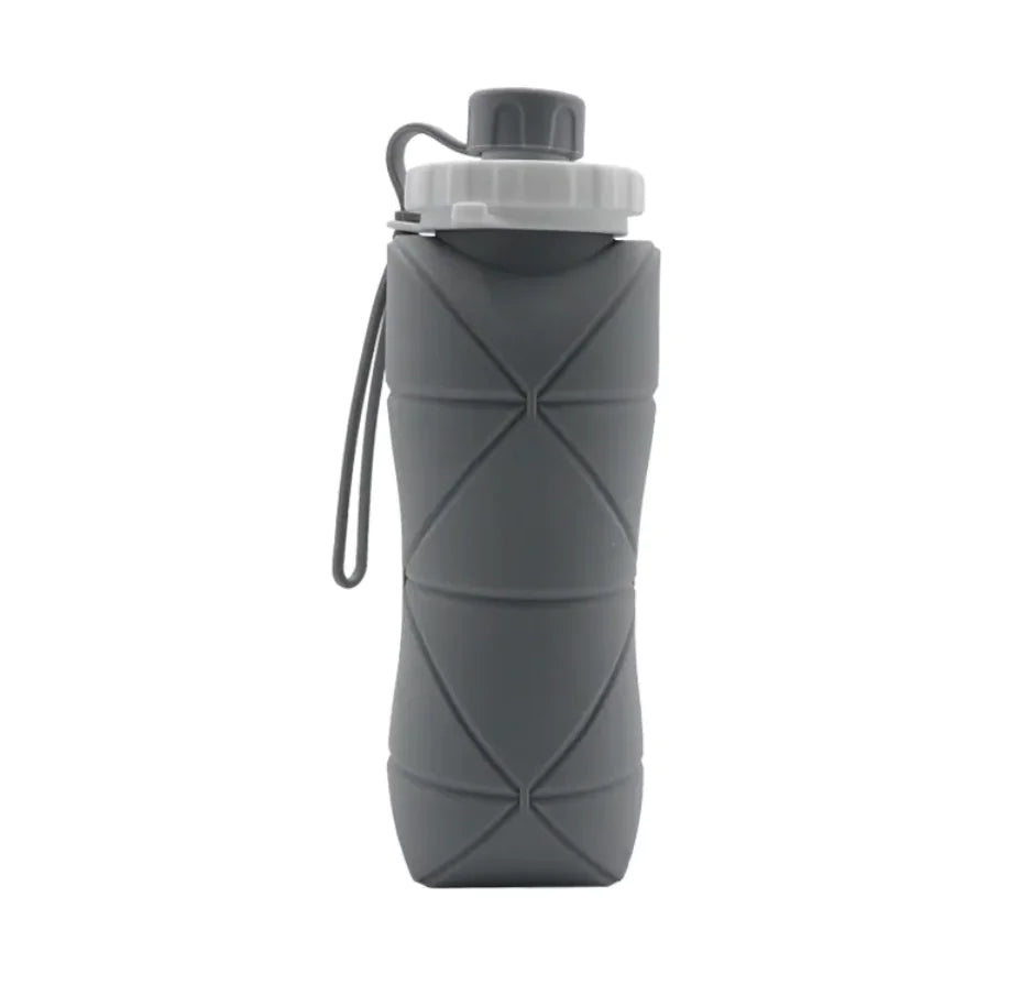 Collapsible Silicone Sports Water Bottle