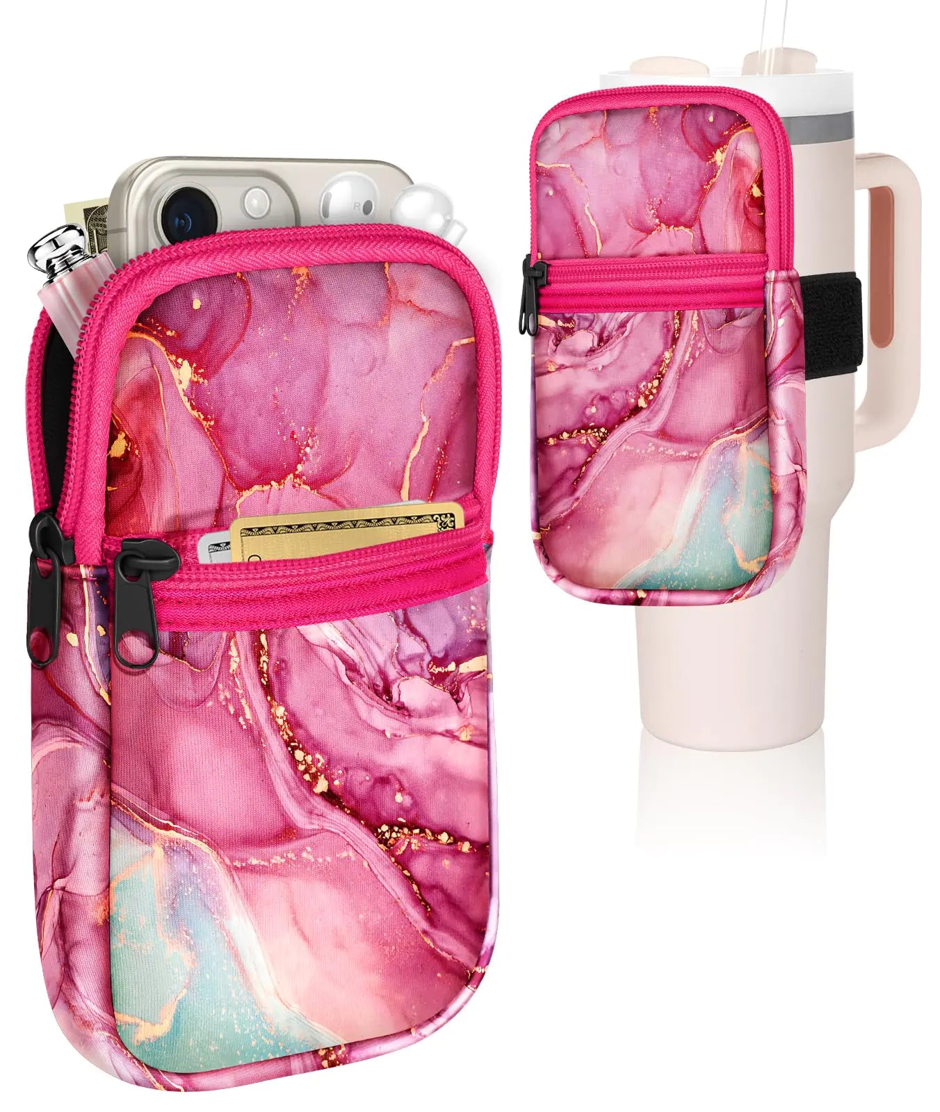Rose Blue Tumbler Backpack