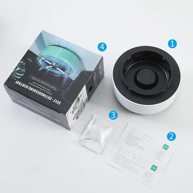 Smart Smoke-Neutralizing Car Ashtray