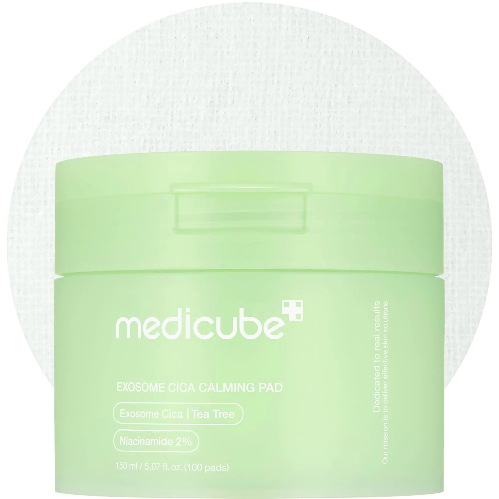 Medicube Exosome CICA Tea Tree Calming Toner Pads