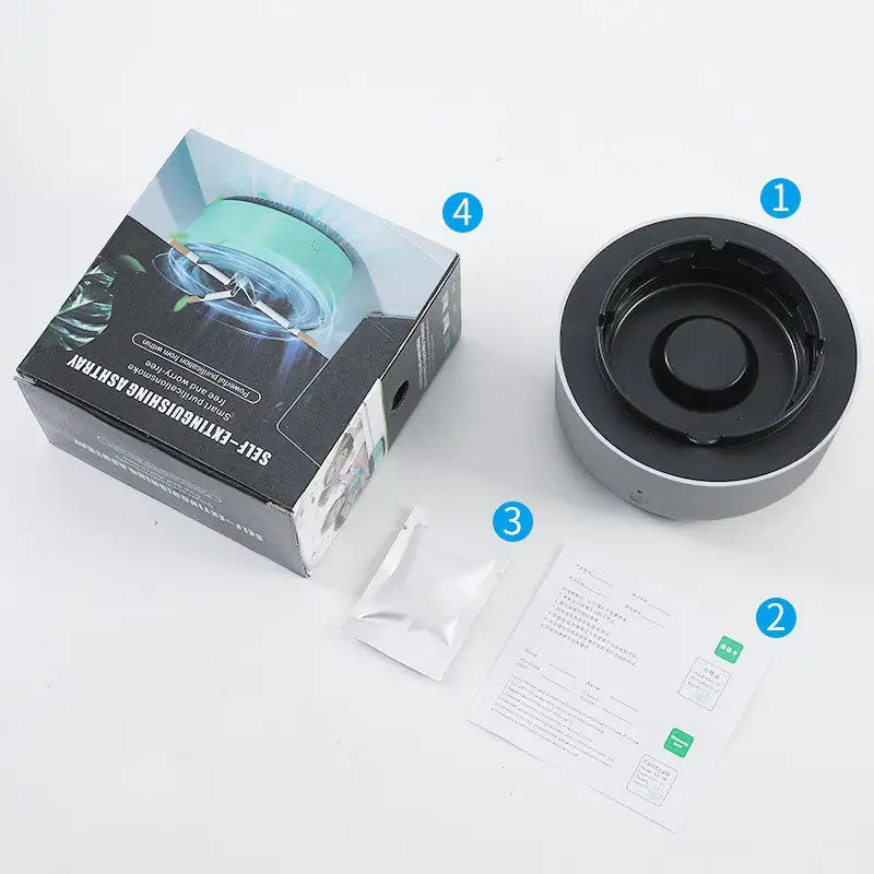 Smart Smoke-Neutralizing Car Ashtray