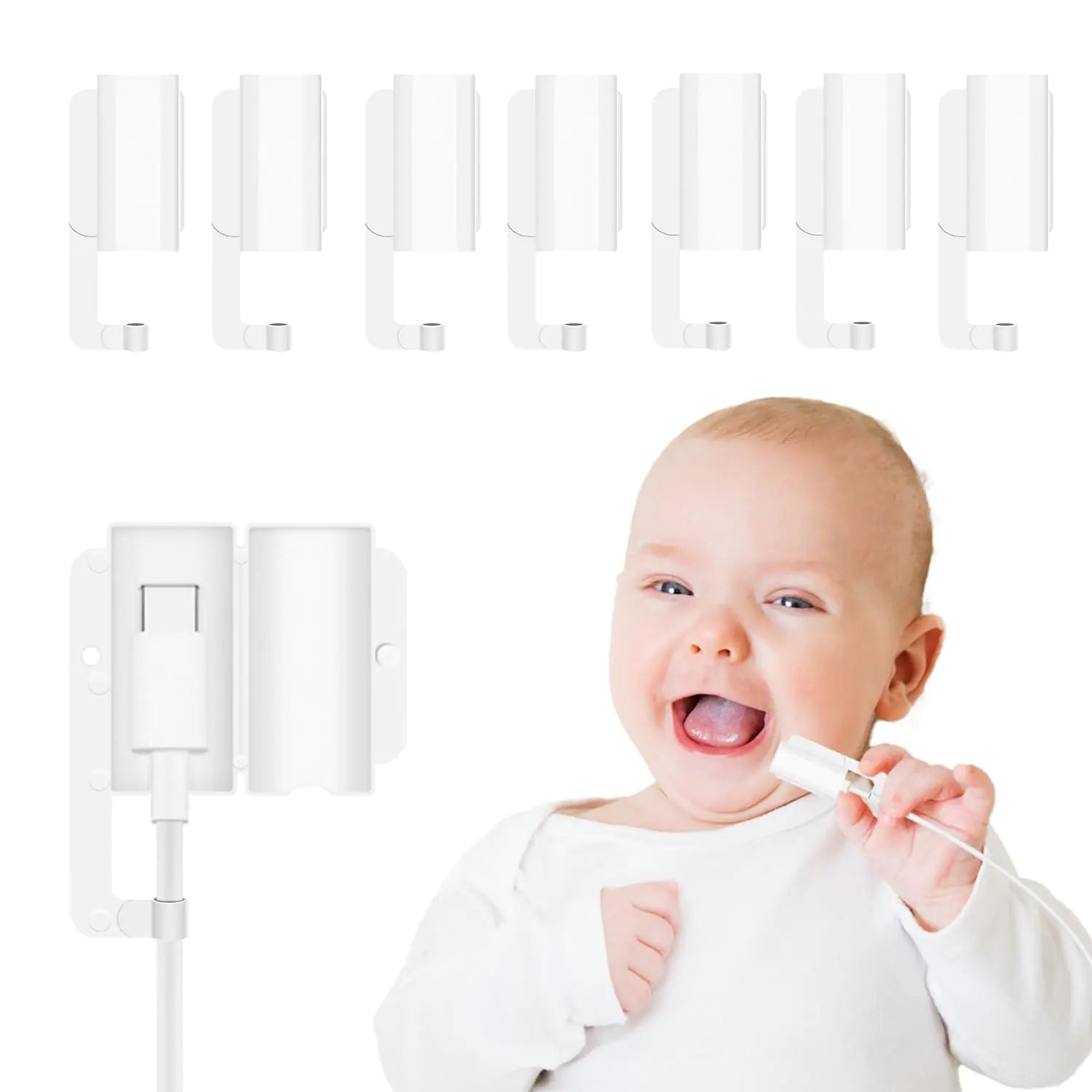 Child-Safe USB Cord Cover