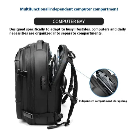 Men's Anti-theft Travel Backpack