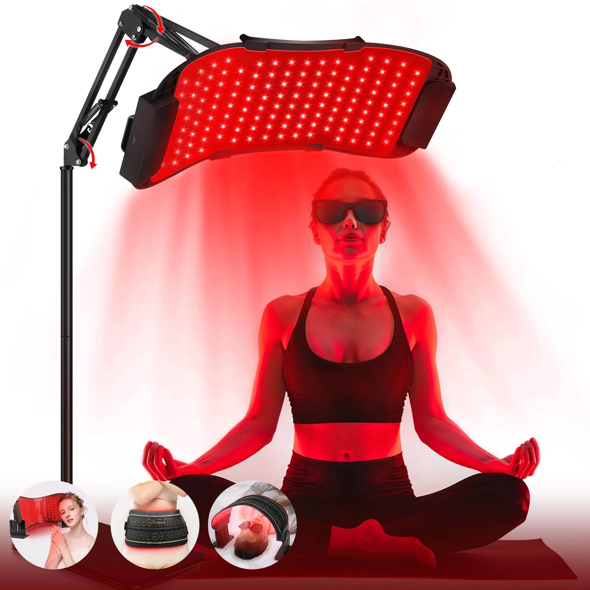 LuxBright 850nm 4-in-1 Red Light Therapy Stand