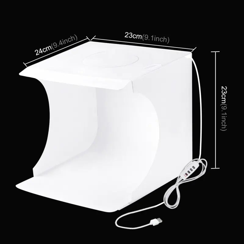 LED Ring Photo Studio Portable Lighting Kit (3 Colors)