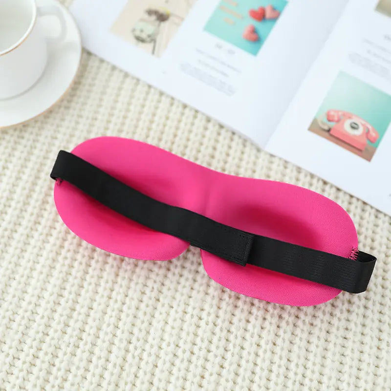 3D Multi-Color Sleep Eye Mask for Office & Travel