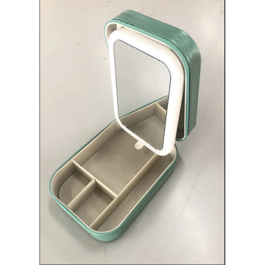 Portable LED Travel Makeup Storage Box