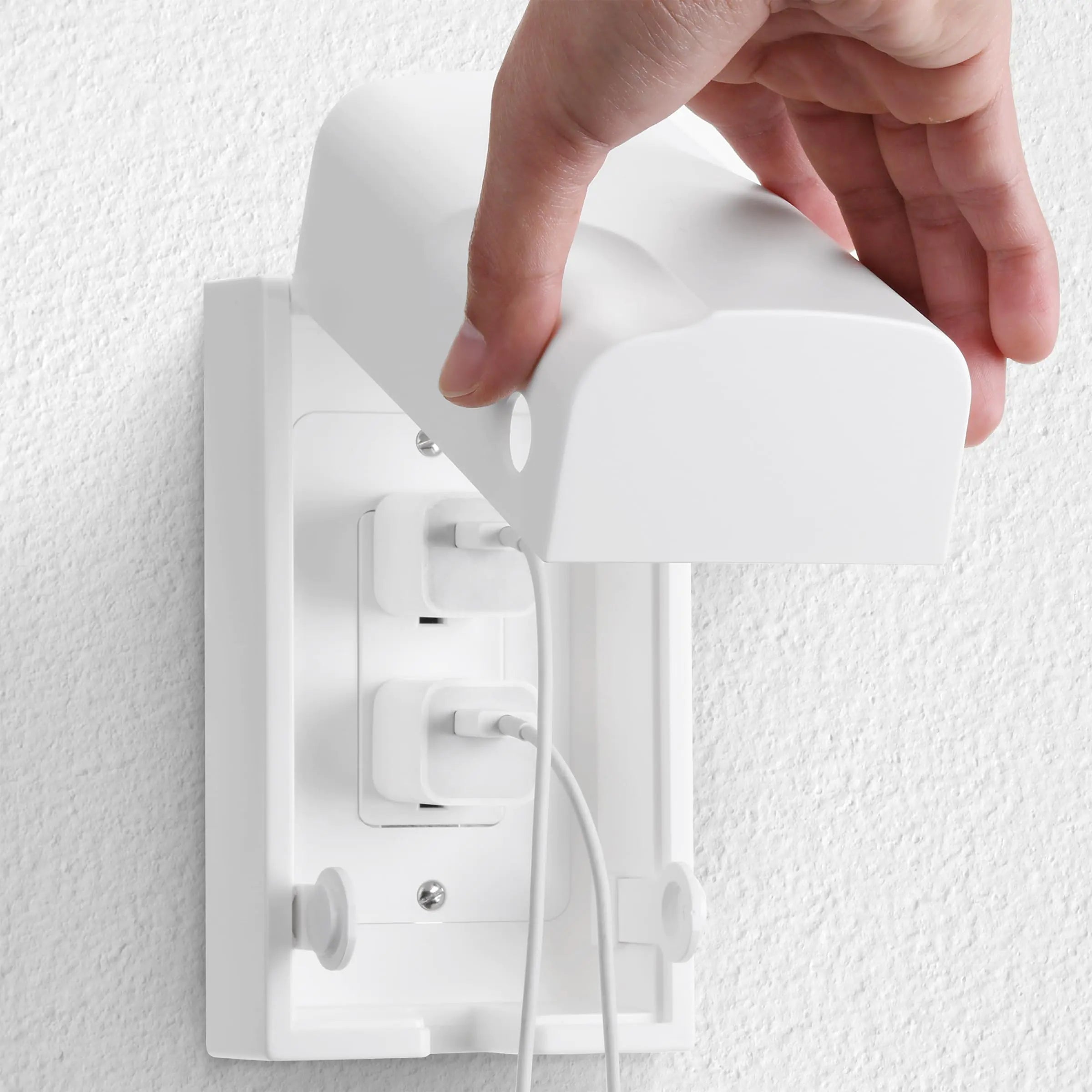 Bates Child-Safe Electrical Outlet Box - 2 Pack