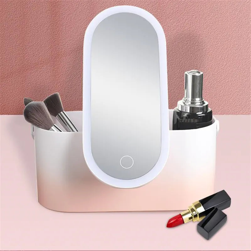 Portable LED Vanity Mirror with Carrying Case