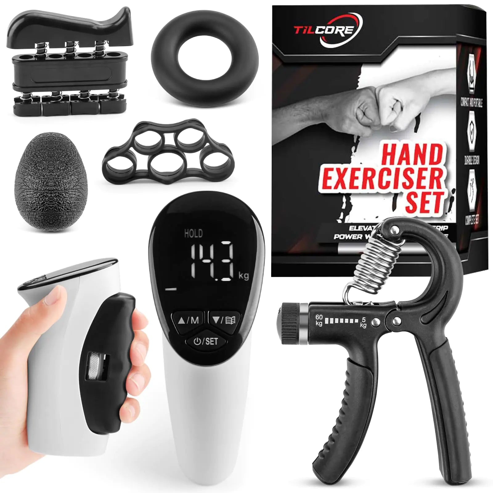 Digital Grip Strength Training Kit