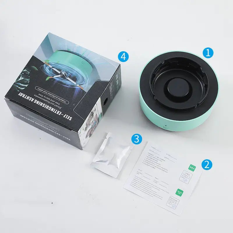 Smart Smoke-Neutralizing Car Ashtray