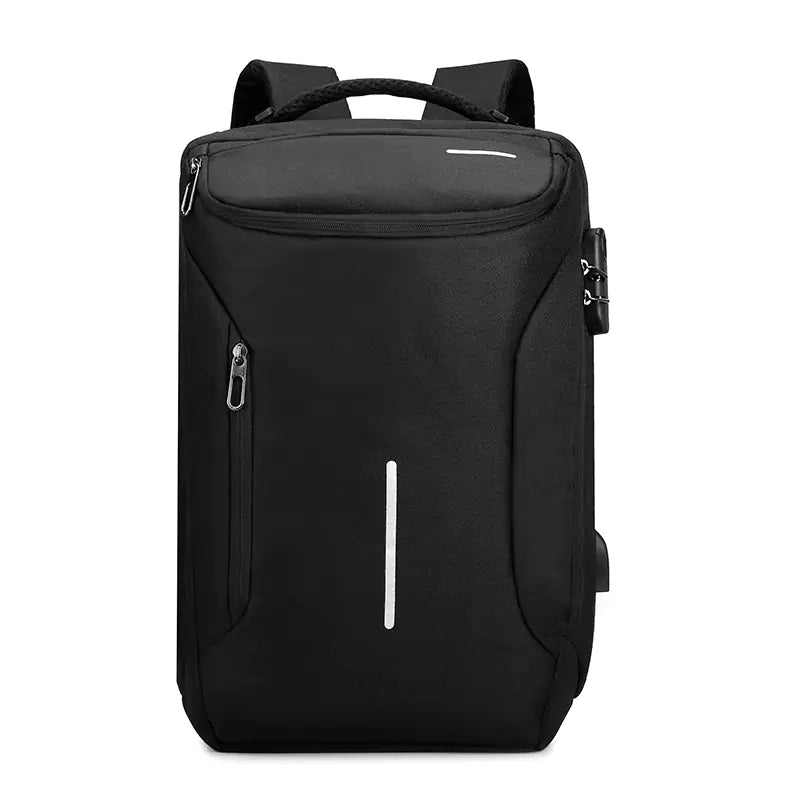 Anti-Theft Waterproof USB Shoulder Computer Bag