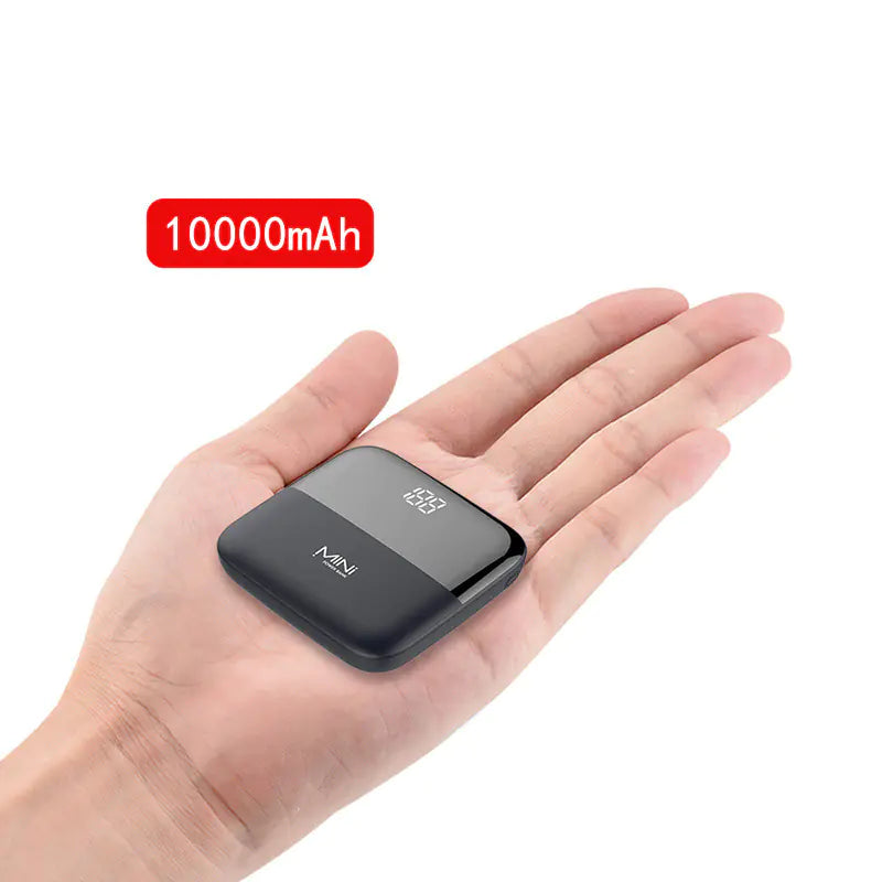 New Slim Fast Charging Power Bank 10000mAh Portable